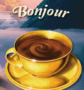Gif animé bonjour